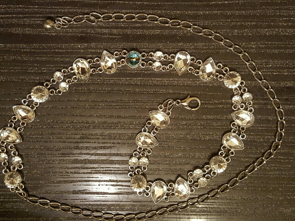 Rhinestone Belt/Necklace